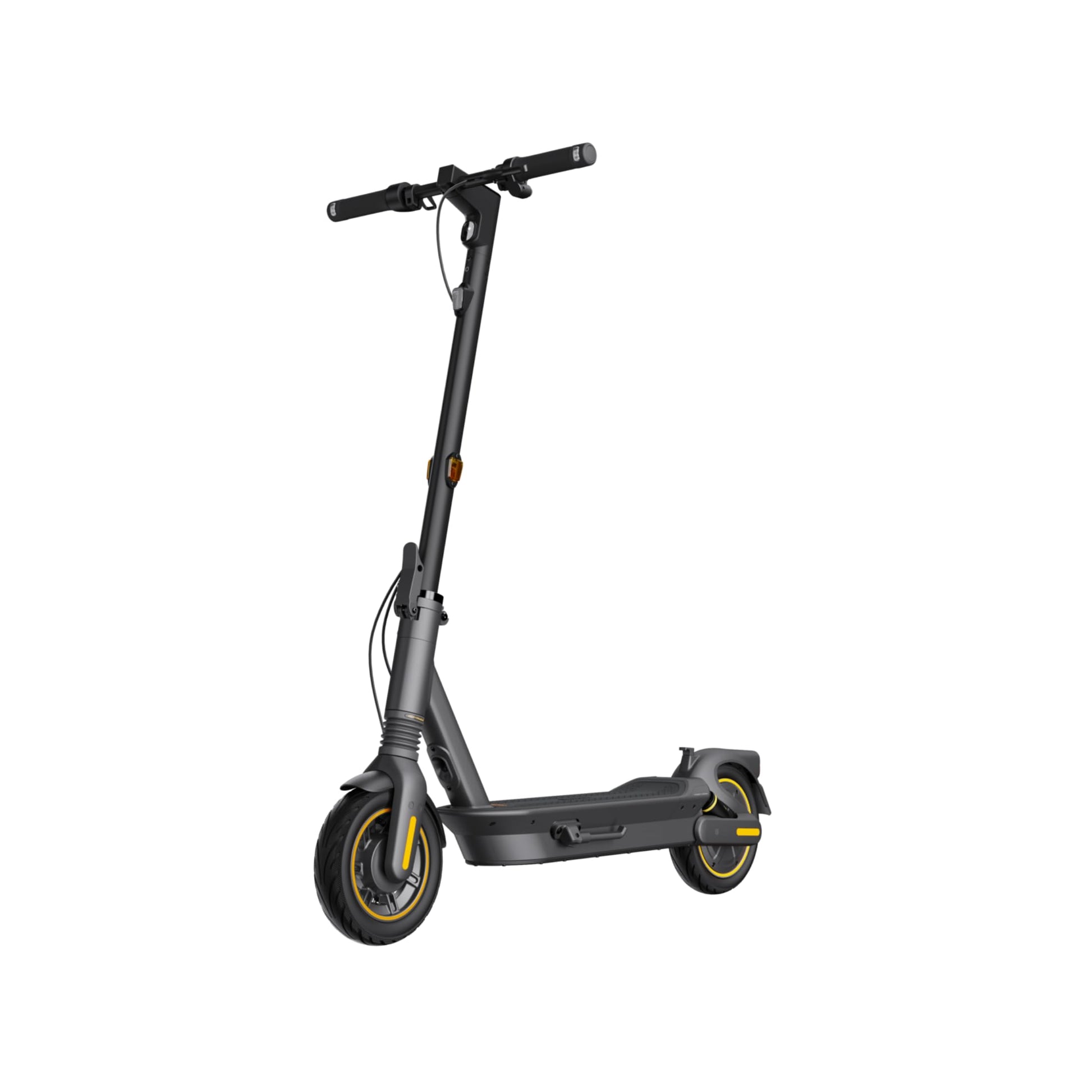 Segway-Ninebot MAX G3 D, E-Scooter mit Deutscher Straßenzulassung, 80 km Eco Modus Reichweite, 75km im Sport Modus, doppelte hydraulische Federung, 130 kg Tragkraft, Smart Display, 3,5 h Ladezeit