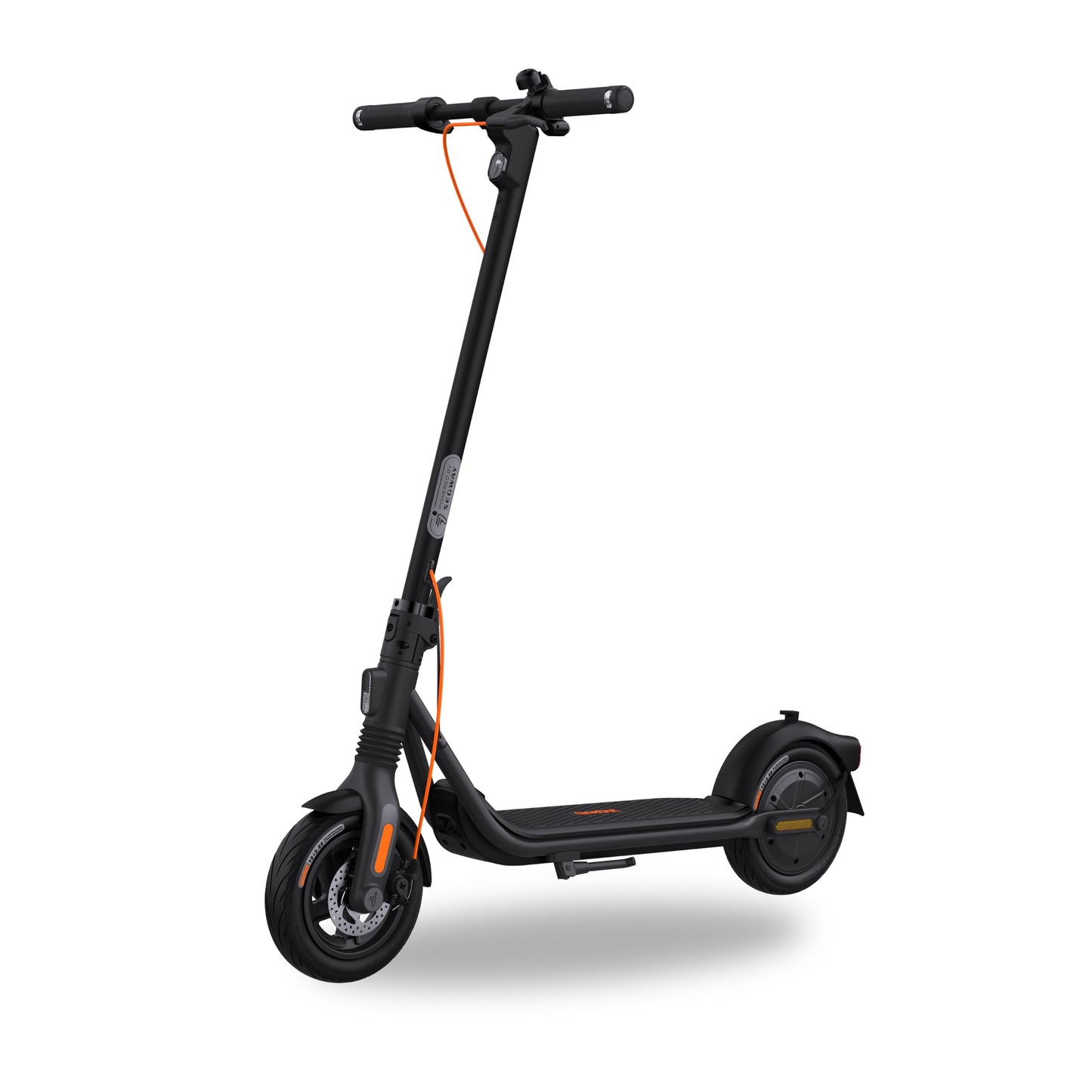 Segway-Ninebot F3 Pro D, E-Scooter mit Straßenzulassung für Erwachsene, 70km Reichweite im Eco-Modus, 120kg Tragfähigkeit, doppelte hydraulische Federung, Smart Display
