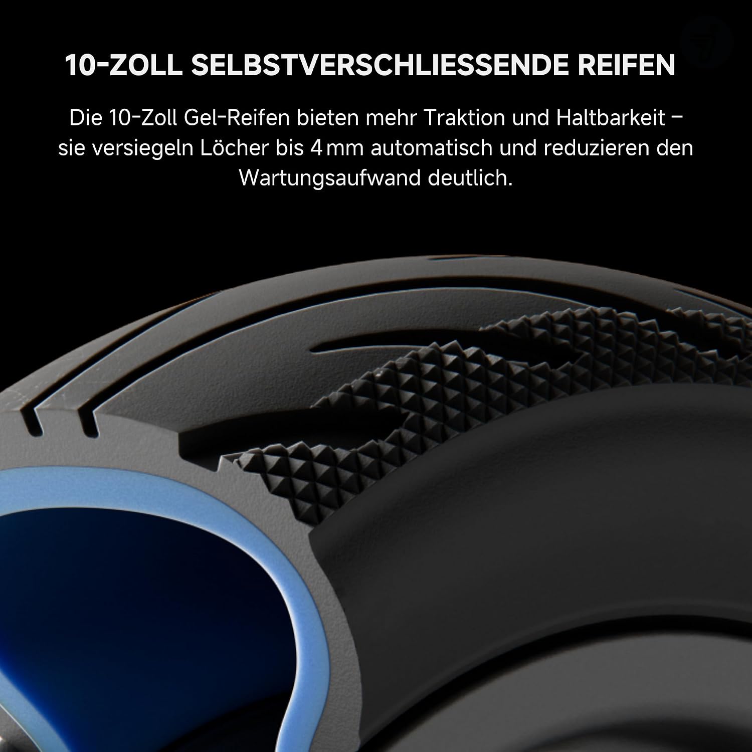 Segway-Ninebot F3 Pro D, E-Scooter mit Straßenzulassung für Erwachsene, 70km Reichweite im Eco-Modus, 120kg Tragfähigkeit, doppelte hydraulische Federung, Smart Display