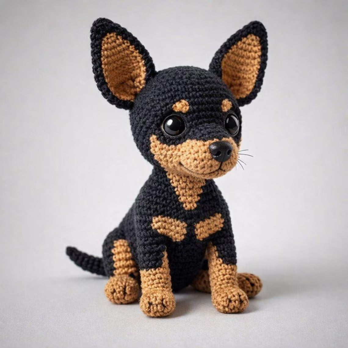 Amigurumi Häkelanleitung Hund PDF – Digitales Häkelmuster für süßen Welpen, Anfängerfreundlich