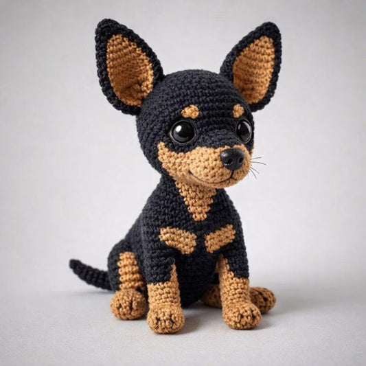 Amigurumi Häkelanleitung Hund PDF – Digitales Häkelmuster für süßen Welpen, Anfängerfreundlich