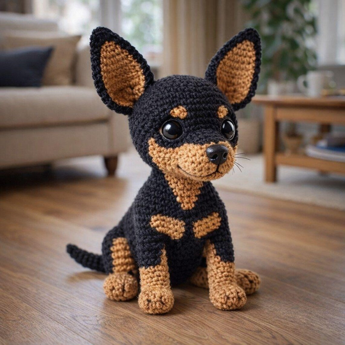 Amigurumi Häkelanleitung Hund PDF – Digitales Häkelmuster für süßen Welpen, Anfängerfreundlich